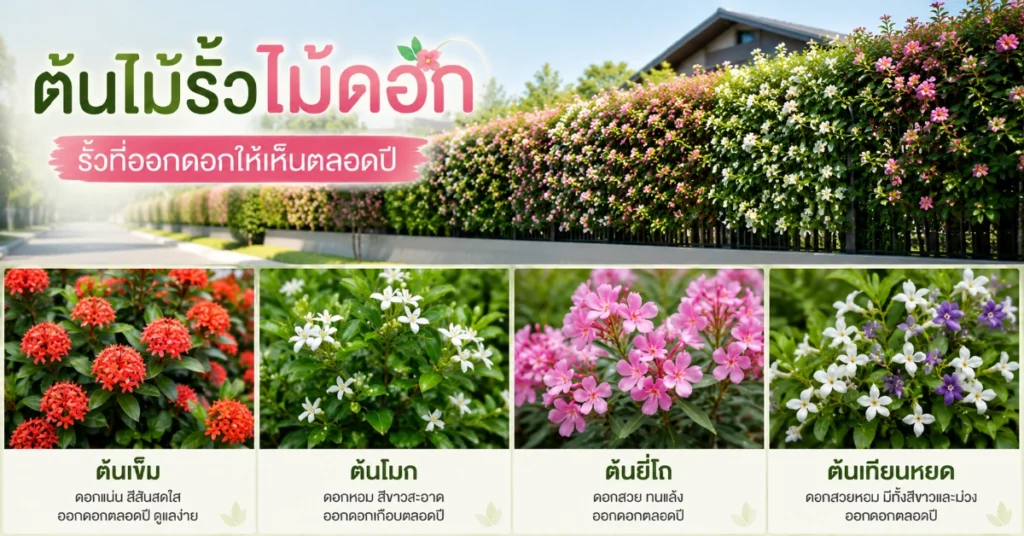ต้นไม้รั้ว