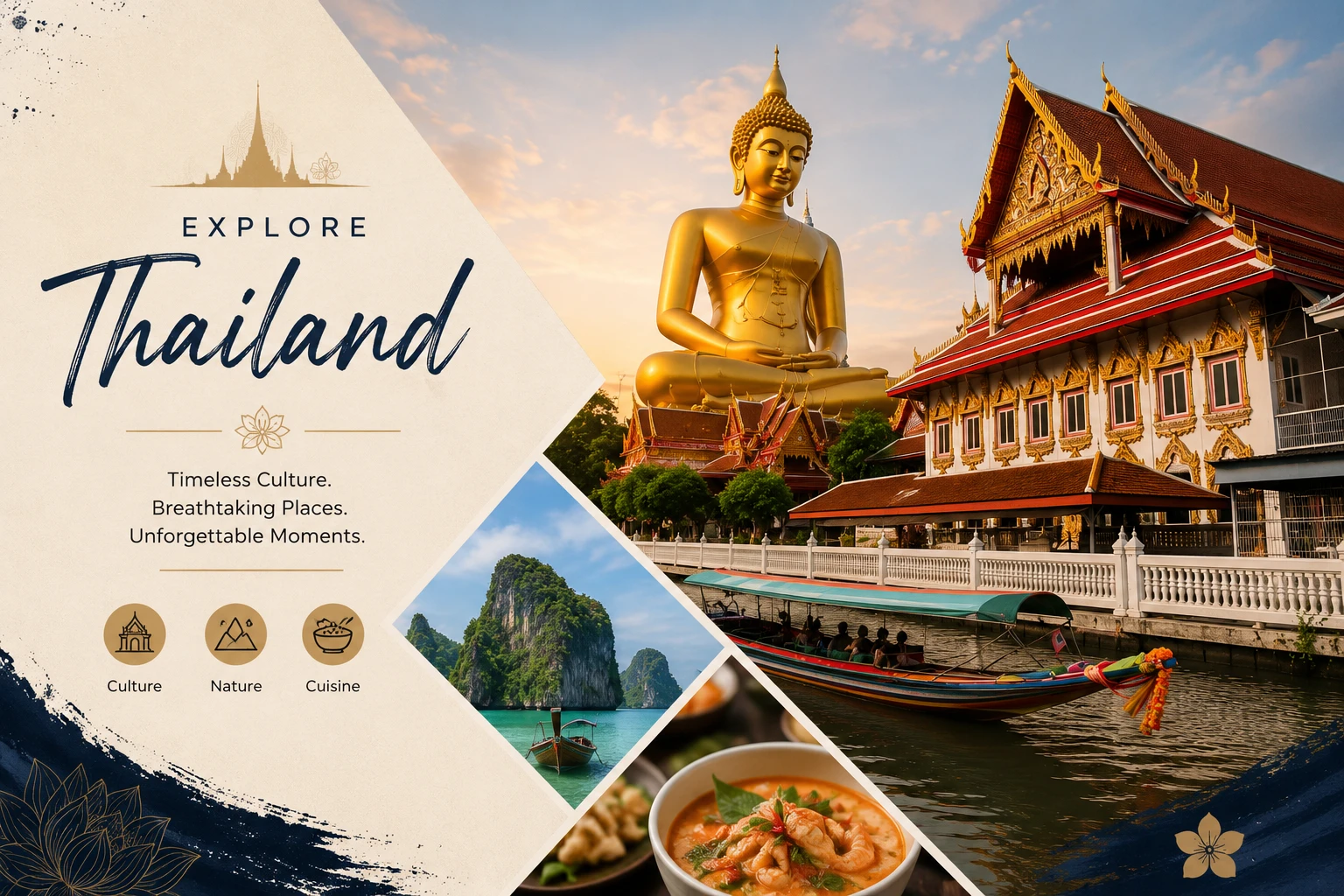 Travel ท่องเที่ยว - Explore Thailand Timeless Culture and Beauty - readthecloud