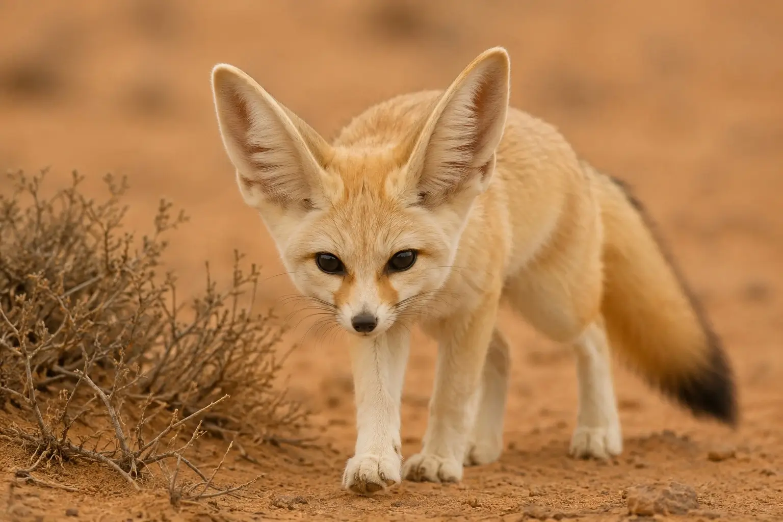 Desert Fox สัตว์ในทะเลทราย