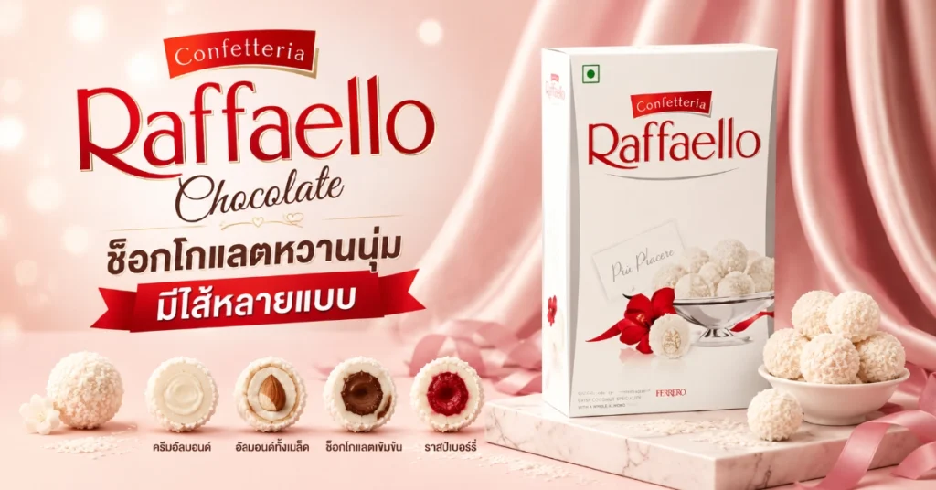 ช็อกโกแลตในเซเว่น 20 ยี่ห้อ รีวิวตัวไหนอร่อยสุด 2026 445 ช็อกโกแลตในเซเว่น