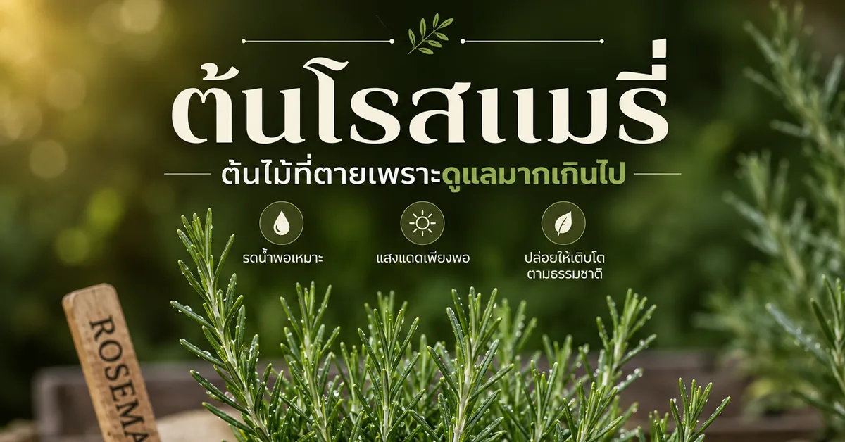 ต้นโรสแมรี่