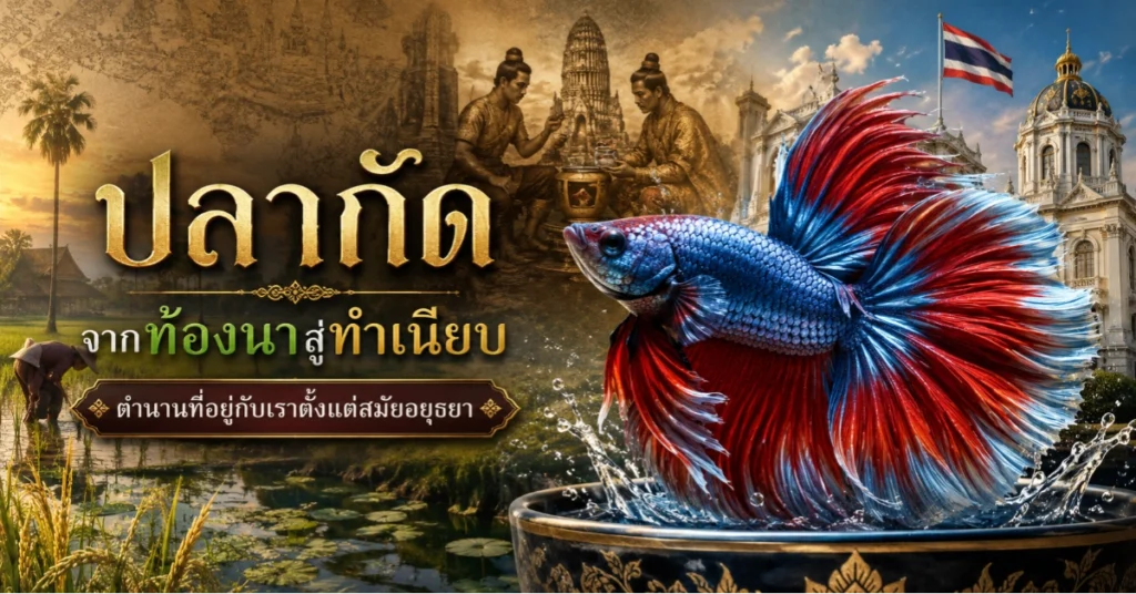 เลี้ยงปลากัด นักรบที่เราเลี้ยงไว้ในขวดโหล เรื่องราวของปลากัดกับมนุษย์ที่ผูกพันกันมานานกว่าจะรู้ตัว 91 เลี้ยงปลากัด