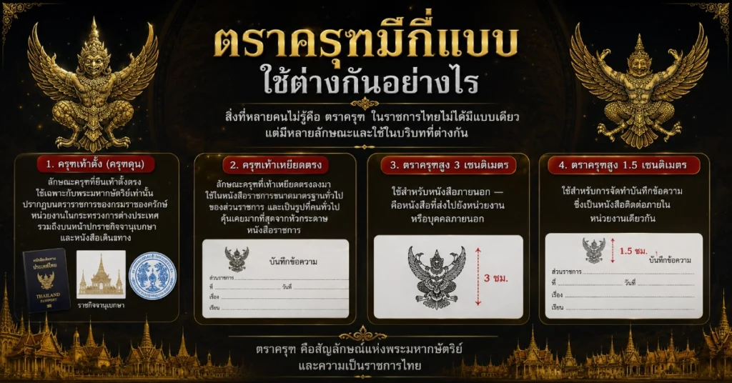 ตราครุฑ สัญลักษณ์ที่คุ้นตาแต่ไม่รู้จริง 146 ตราครุฑ