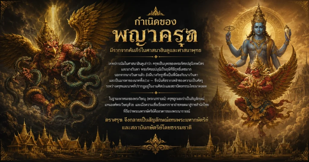 ตราครุฑ สัญลักษณ์ที่คุ้นตาแต่ไม่รู้จริง 145 ตราครุฑ