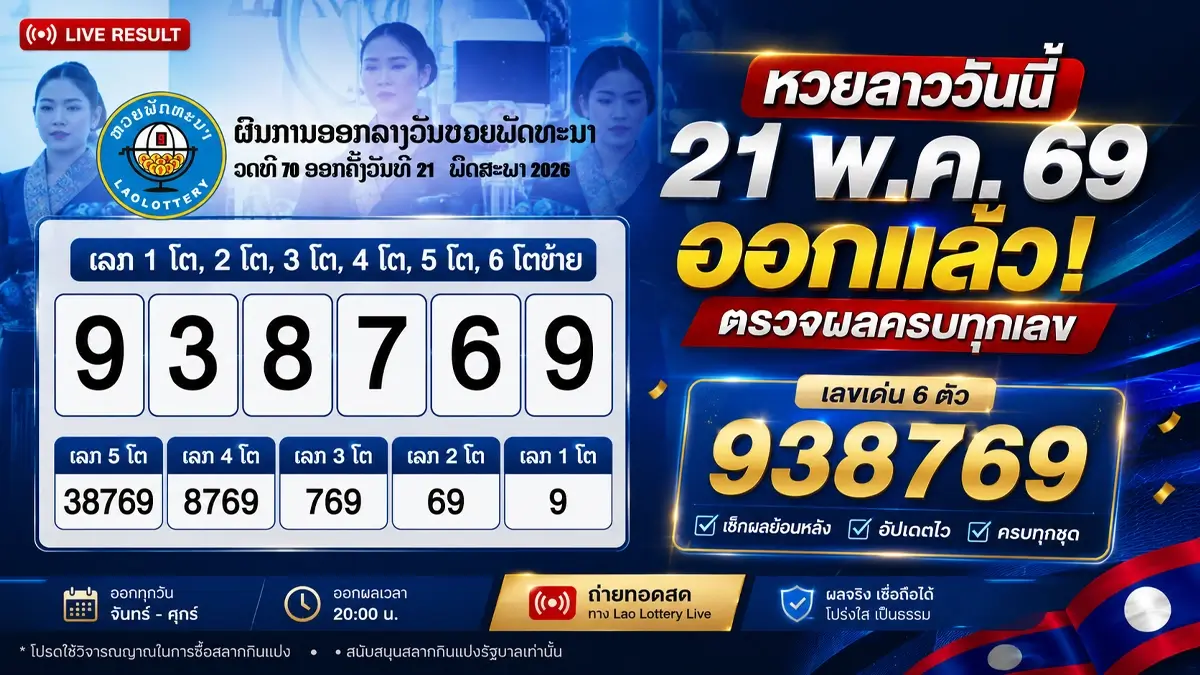 หวยลาววันนี้1 หวยลาววันนี้1