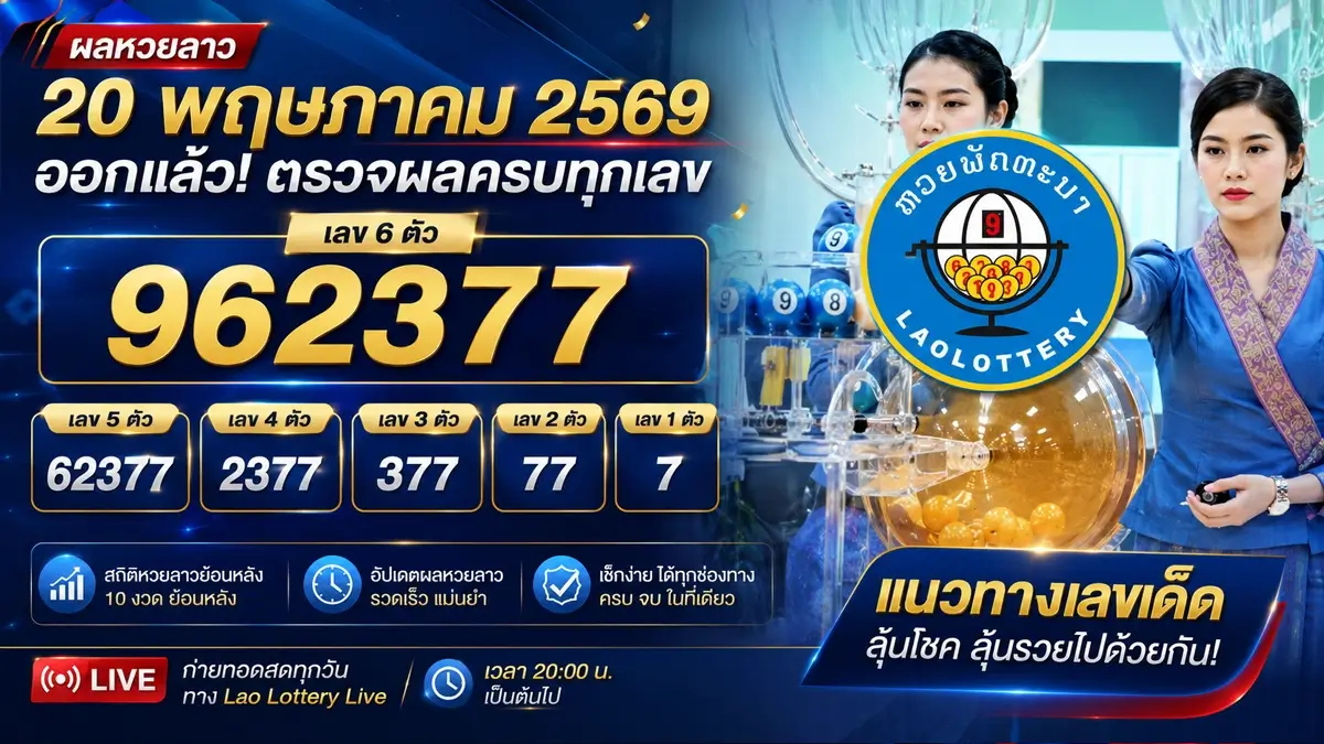 หวยลาววันนี้2 หวยลาววันนี้2