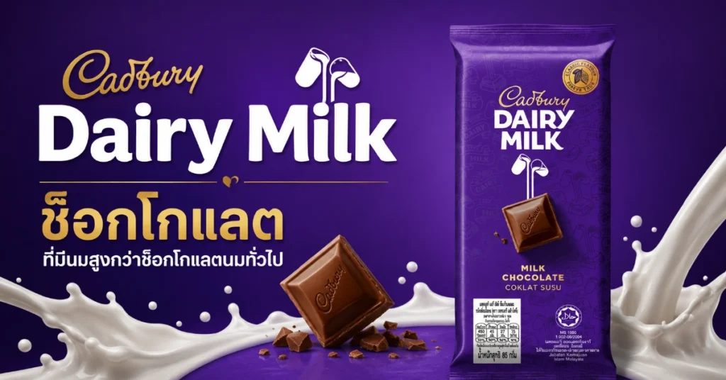 ช็อกโกแลตในเซเว่น 20 ยี่ห้อ รีวิวตัวไหนอร่อยสุด 2026 447 ช็อกโกแลตในเซเว่น