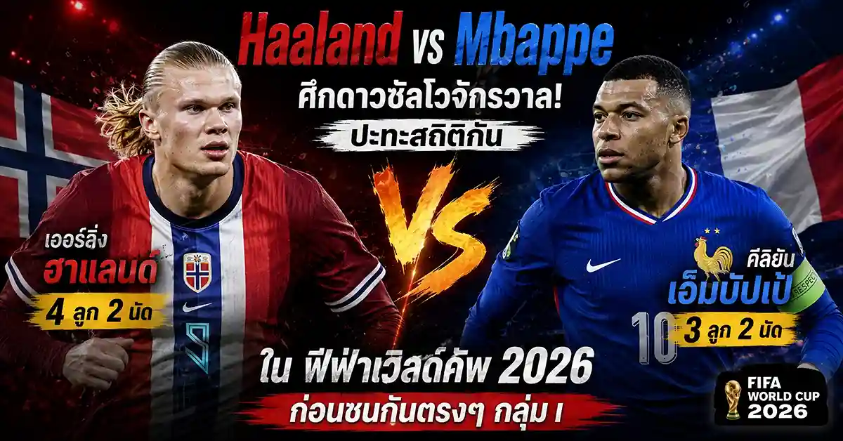 Haaland vs Mbappe