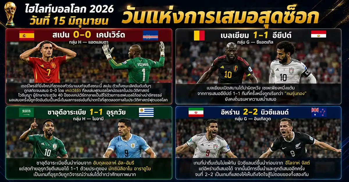 ไฮไลท์บอลโลก 2026 5