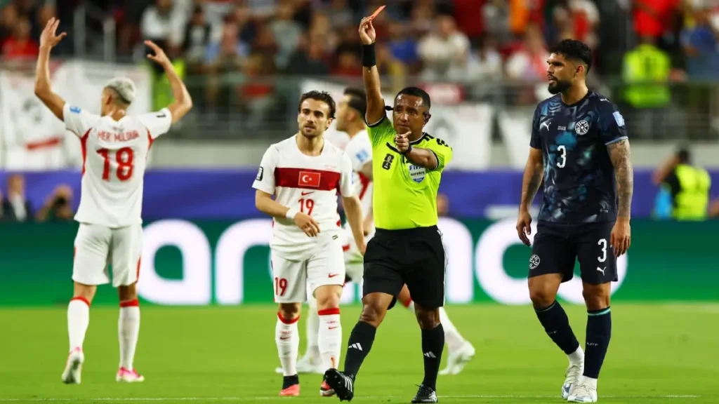 ตุรกี พบ ปารากวัย ปารากวัยเฉือนชนะตุรกี 1-0 กาลาร์ซ่าซัดเร็วทำลายสถิติ กลุ่ม D ฟีฟ่าเวิลด์คัพ 2026 133 ตุรกี พบ ปารากวัย