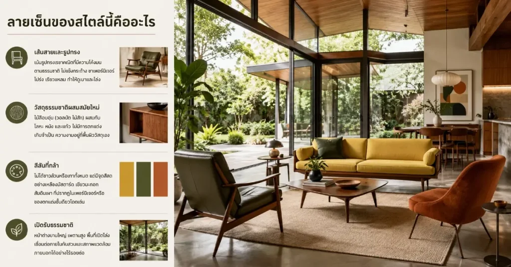 Mid Century Modern เมื่อสไตล์จากยุค 1950 นำมาสร้างบ้านใหม่ ให้เข้ากับสภาพอากาศ จังหวัดระยอง 95 Mid Century Modern