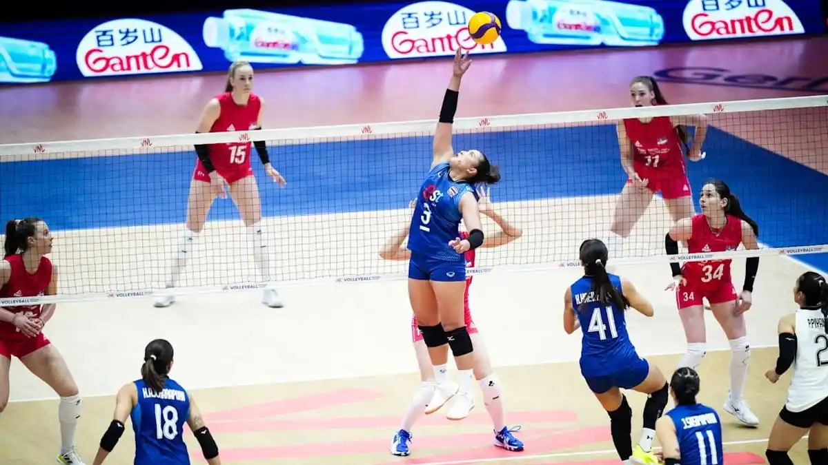 วอลเลย์บอล VNL 2026 สัปดาห์แรกร้อน! สาวไทยผ่าน 4 นัดยาก พ่าย 3 เจ๊า 0 ก่อนสู้ต่อบ้านตัวเองที่กรุงเทพฯ 109 วอลเลย์บอล VNL 2026 1