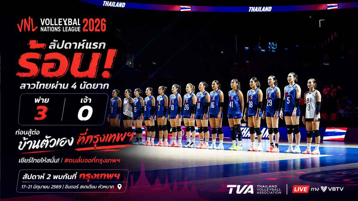 วอลเลย์บอล VNL การแข่งขันระดับโลก