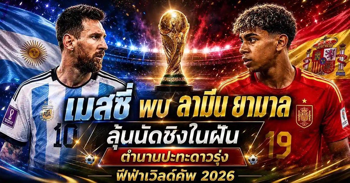 เมสซี่ พบ ลามีน ยามาล