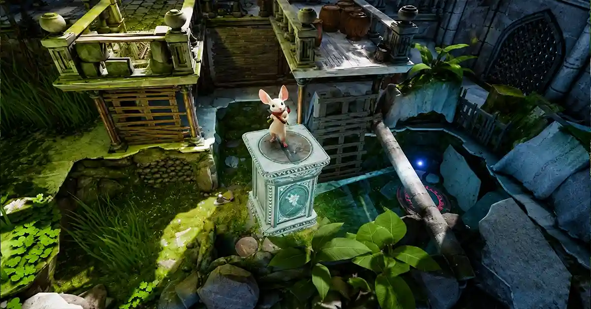 Moss The Forgotten Relic วางจำหน่ายแล้ว! การกลับมาของ Quill สู่จอแบนไร้ชุด VR ครั้งแรกในประวัติศาสตร์แฟรนไชส์ 30 Moss The Forgotten Relic2