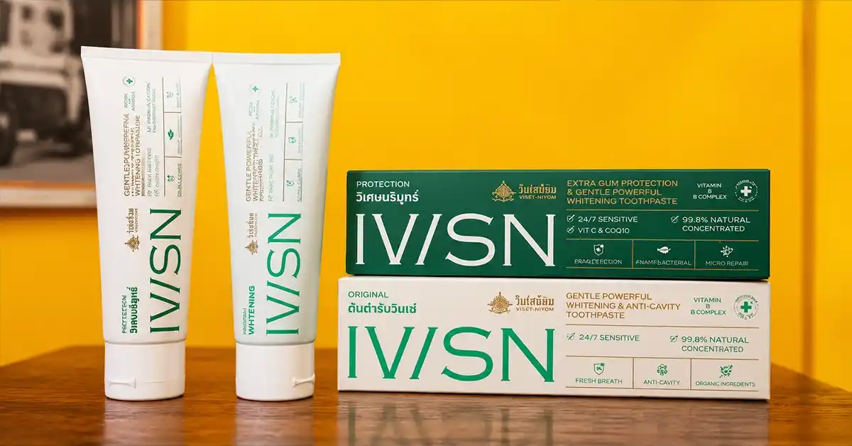 IVISN เมื่อทายาทรุ่น 4 ของยาสีฟันร้อยปีตัดสินใจไม่แค่รับช่วงต่อ แต่สร้างแบรนด์ใหม่ 30 IVISN2