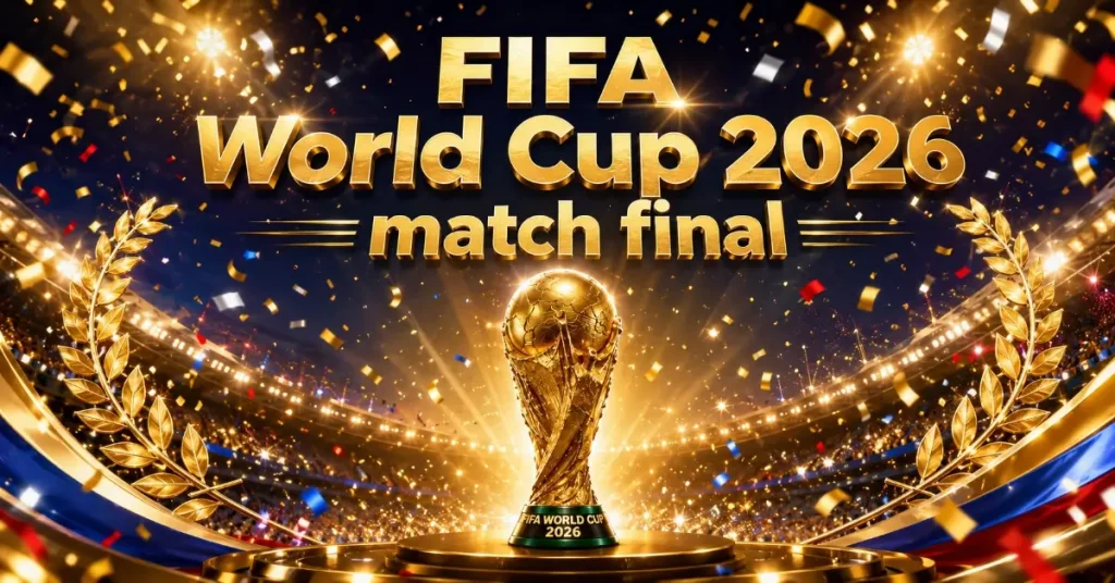 โปรแกรมนัดชิงชนะเลิศ ฟุตบอลโลก ฟีฟ่าเวิลด์คัพ 2026 วันที่ 20 ก.ค. 2569 61 โปรแกรมนัดชิงชนะเลิศ