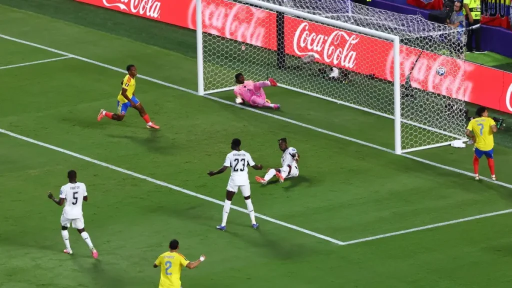 โคลอมเบีย vs กานา 1-0 รอบ 32 ทีม เฉือนมืออาชีพ! อาริอัสตัดสินนาทีที่ 14 ฟีฟ่าเวิลด์คัพ 2026 55 โคลอมเบีย vs กานา