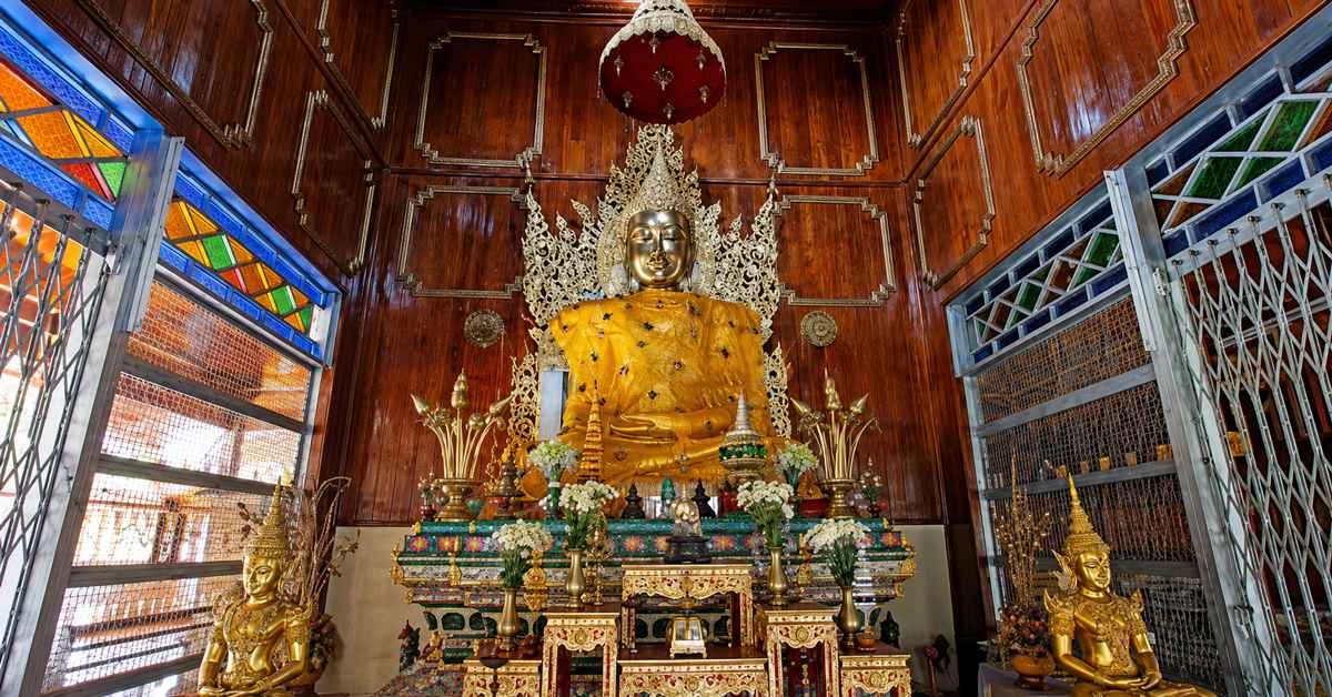 วัดหัวเวียง วัดกลางเวียงแม่ฮ่องสอน ที่เก็บรักษาพระพุทธรูปเก่าแก่ที่สุดในไทย และ จิตวิญญาณไทใหญ่ไว้ในองค์เดียว 38 วัดหัวเวียง2